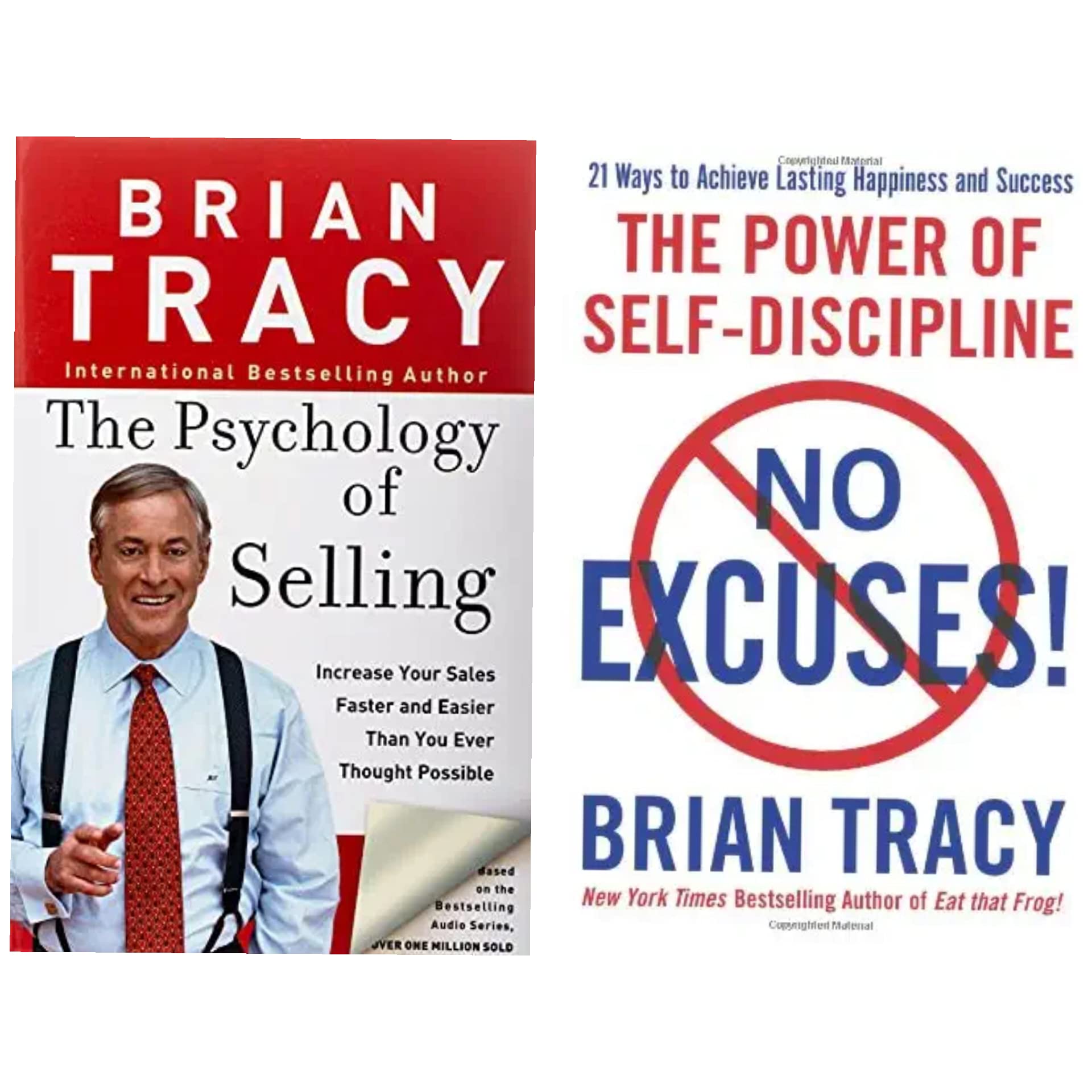 The Psychology Of Selling  & No Excuses Pack Of 2